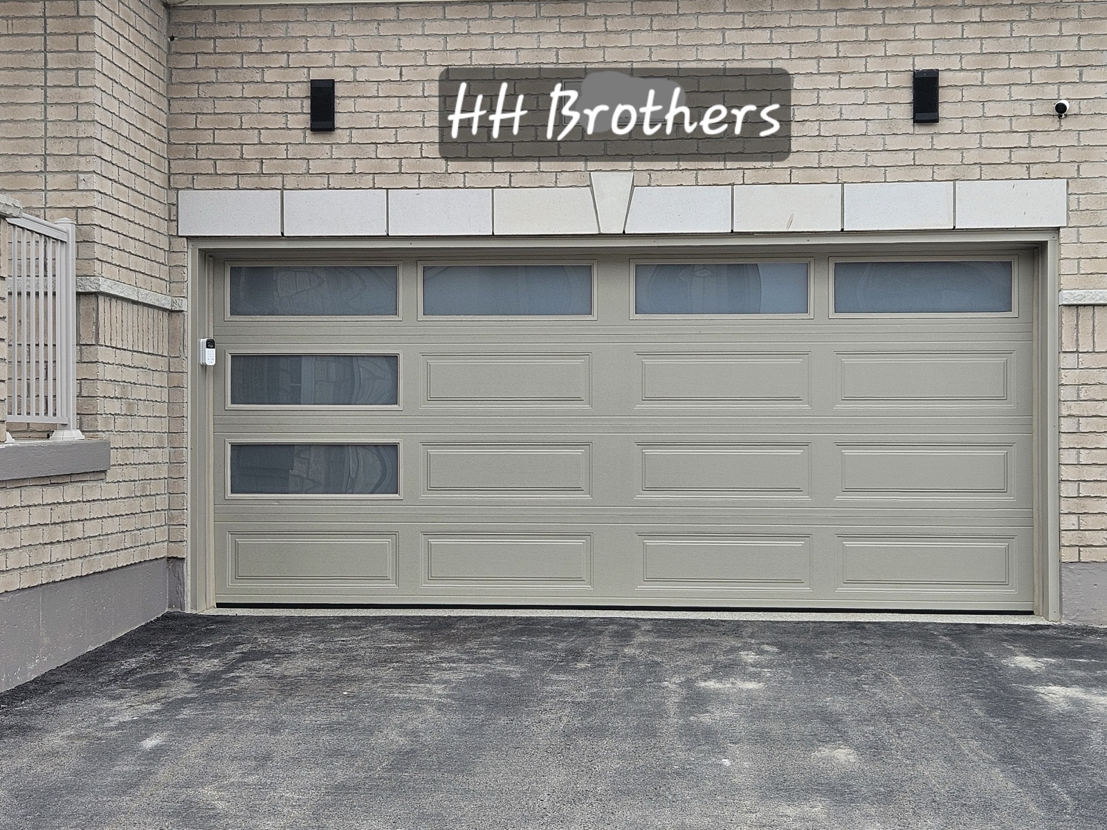Double door garage door project 2