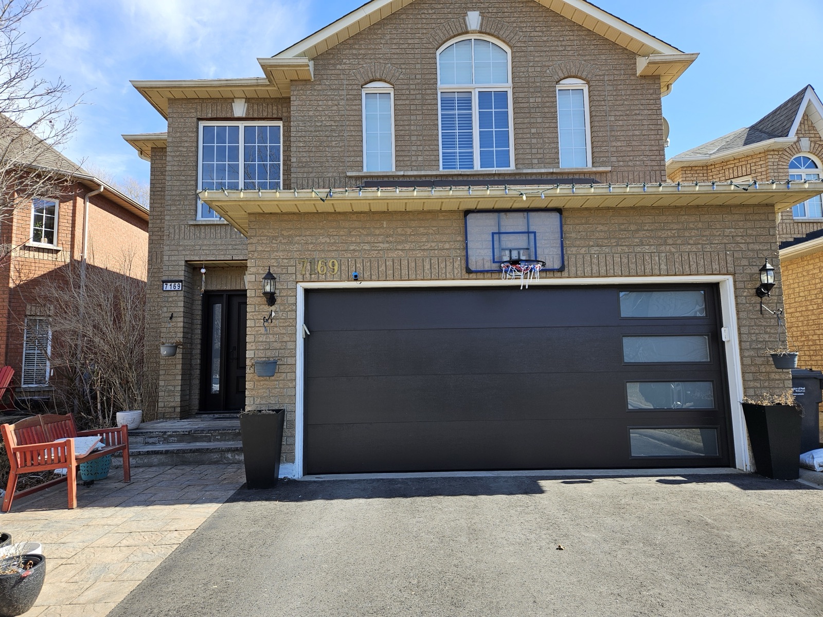 Double door garage door project 4