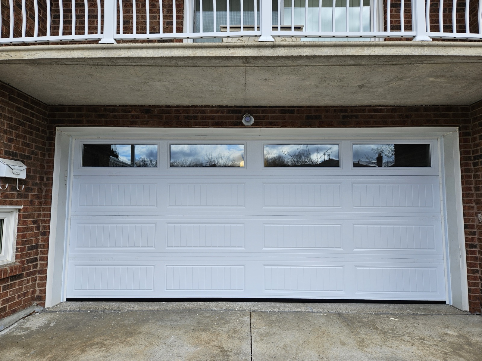 Double door garage door project 6