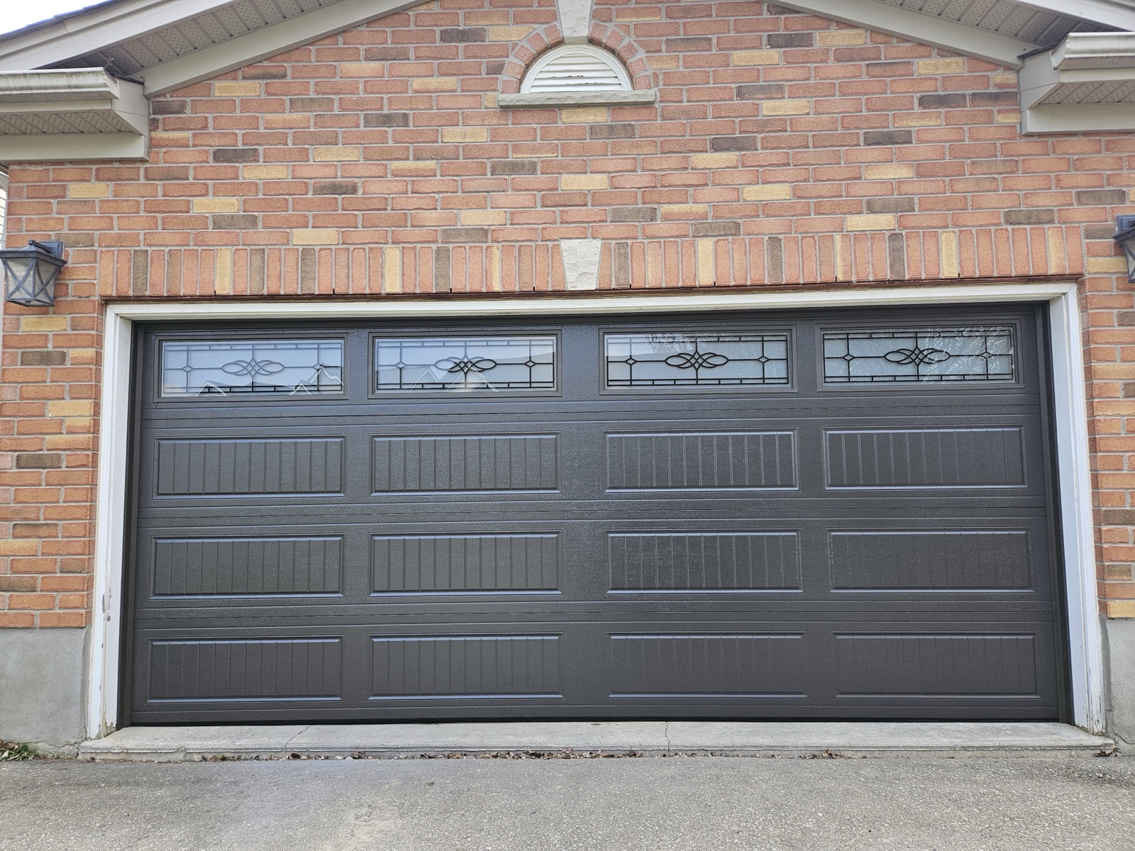 Double door garage door project 7