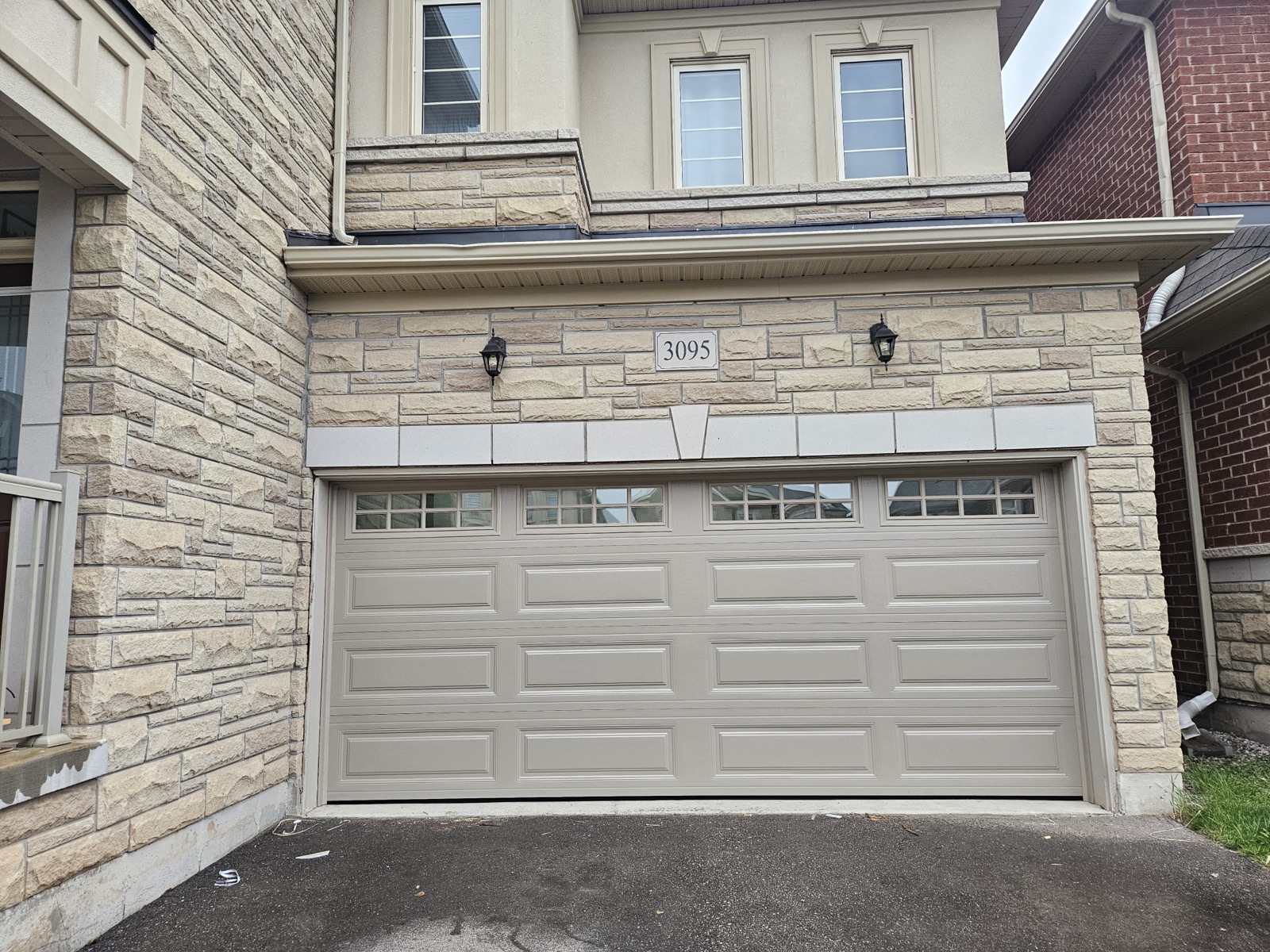 Double door garage door project 8