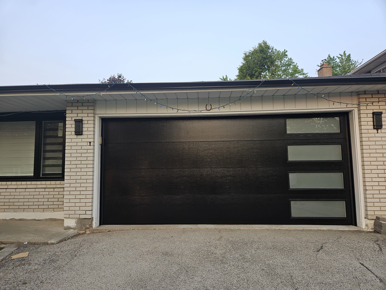 Double door garage door project 10