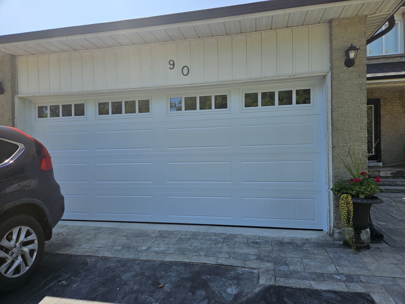 Double door garage door project 15