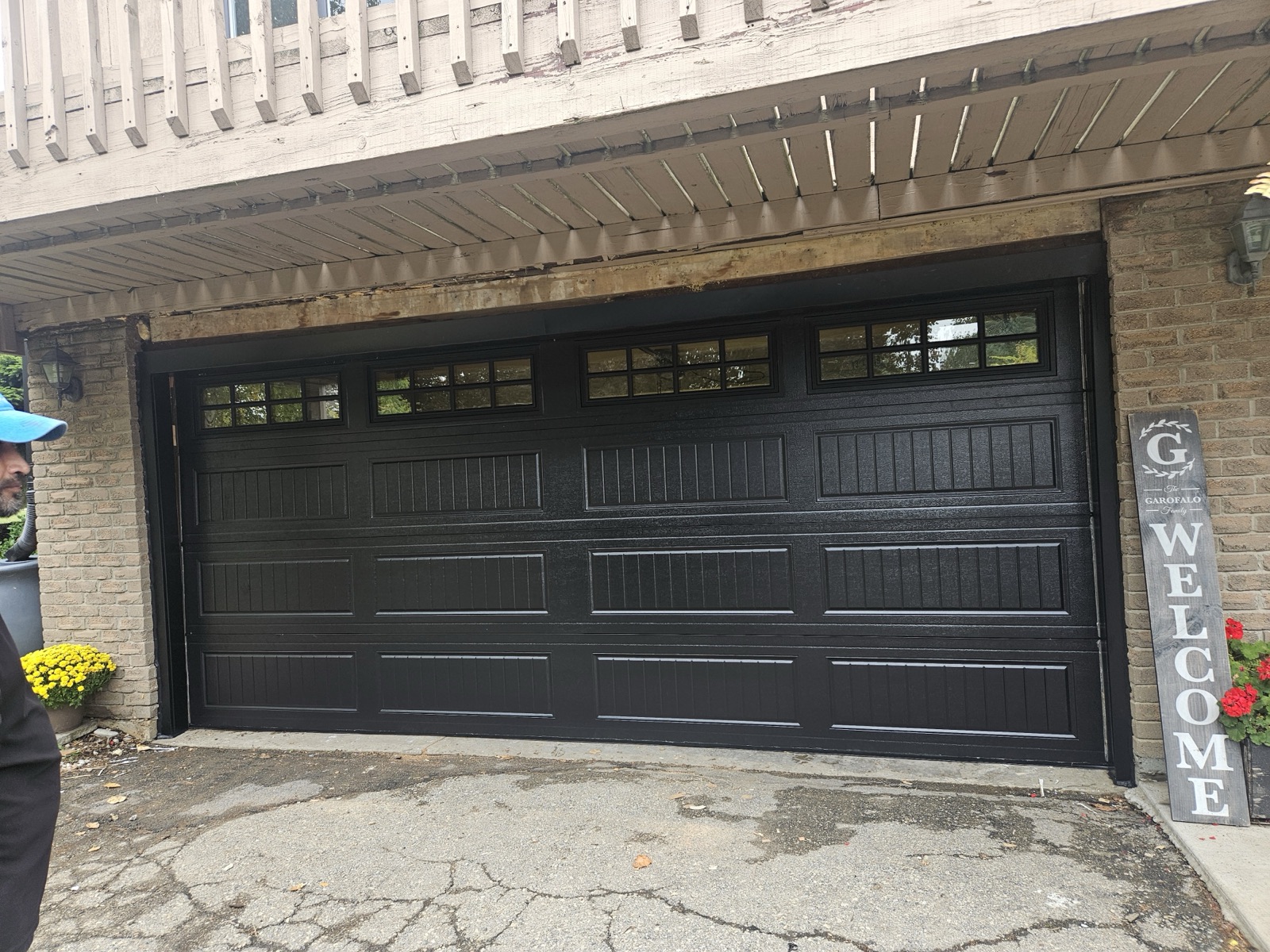 Double door garage door project 19