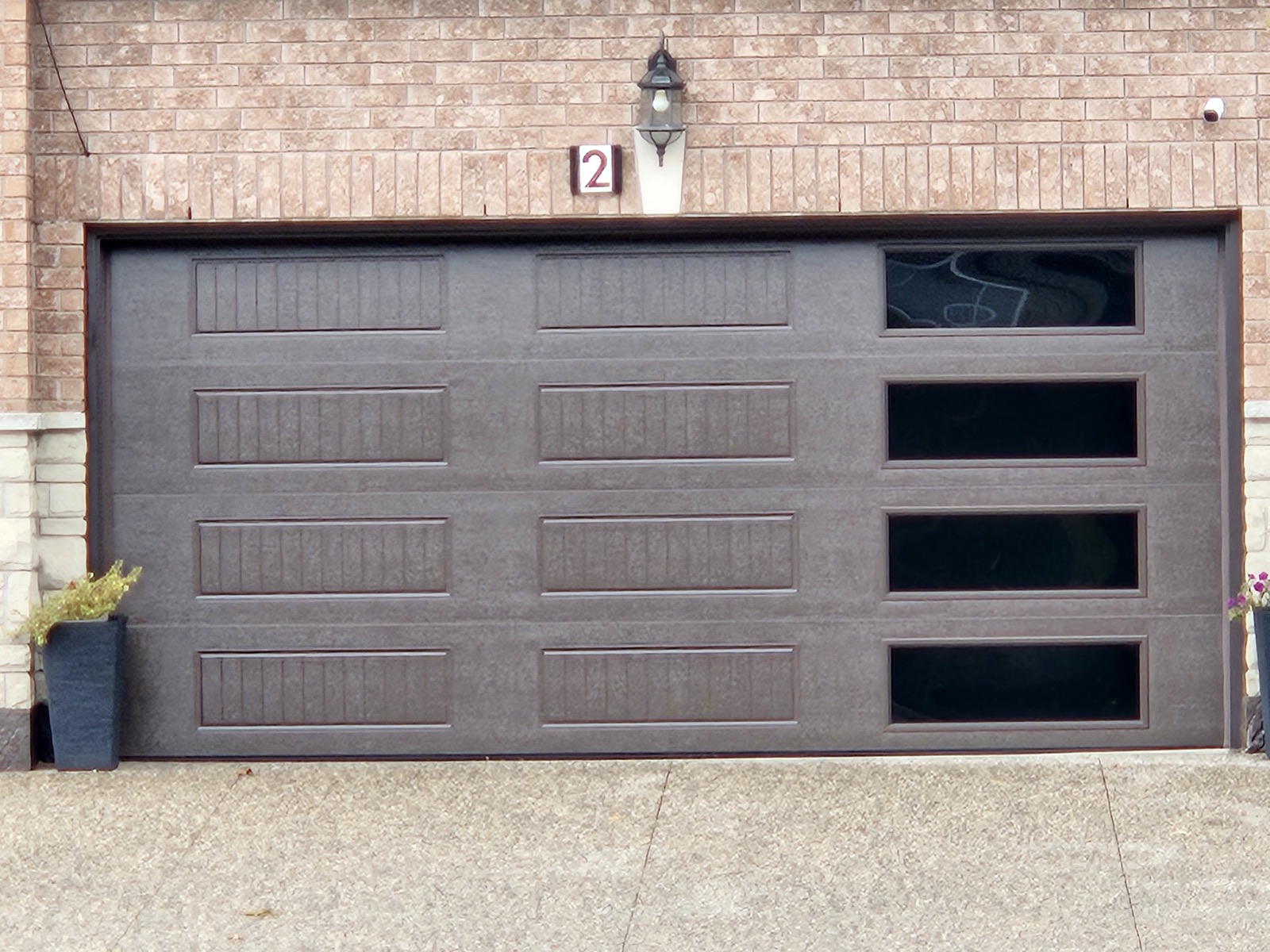 Double door garage door project 21