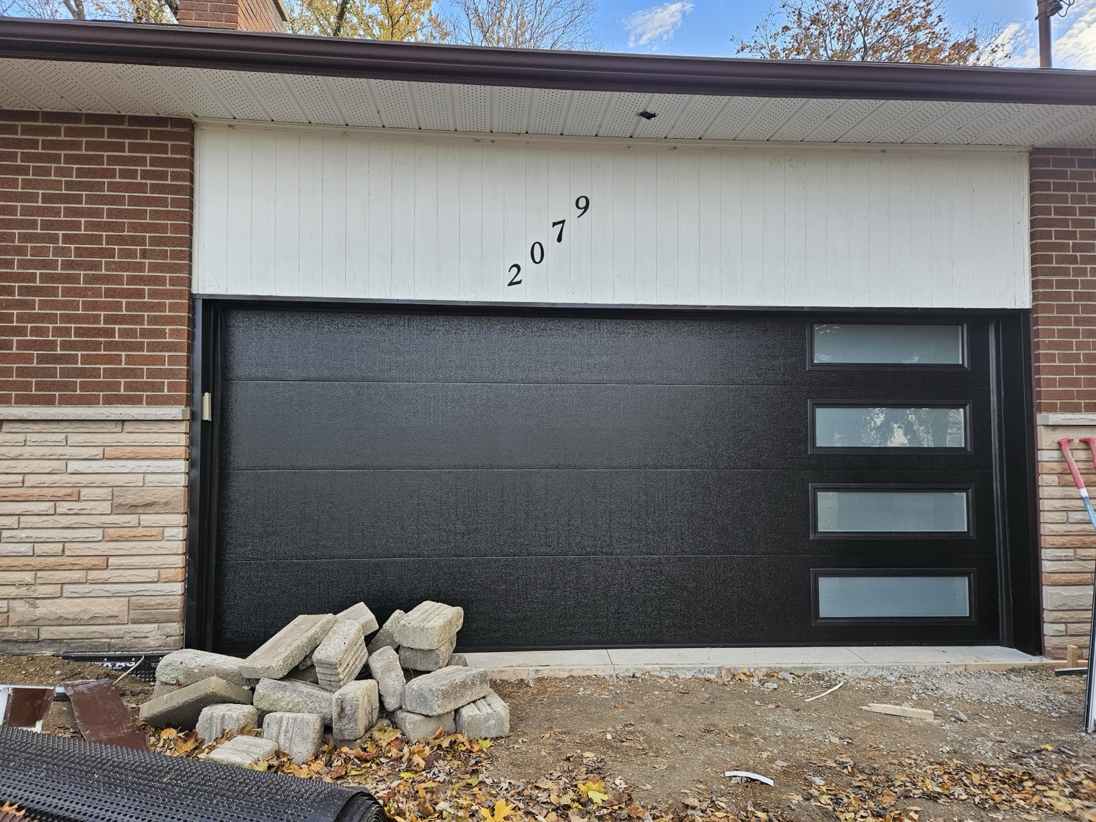 Double door garage door project 23