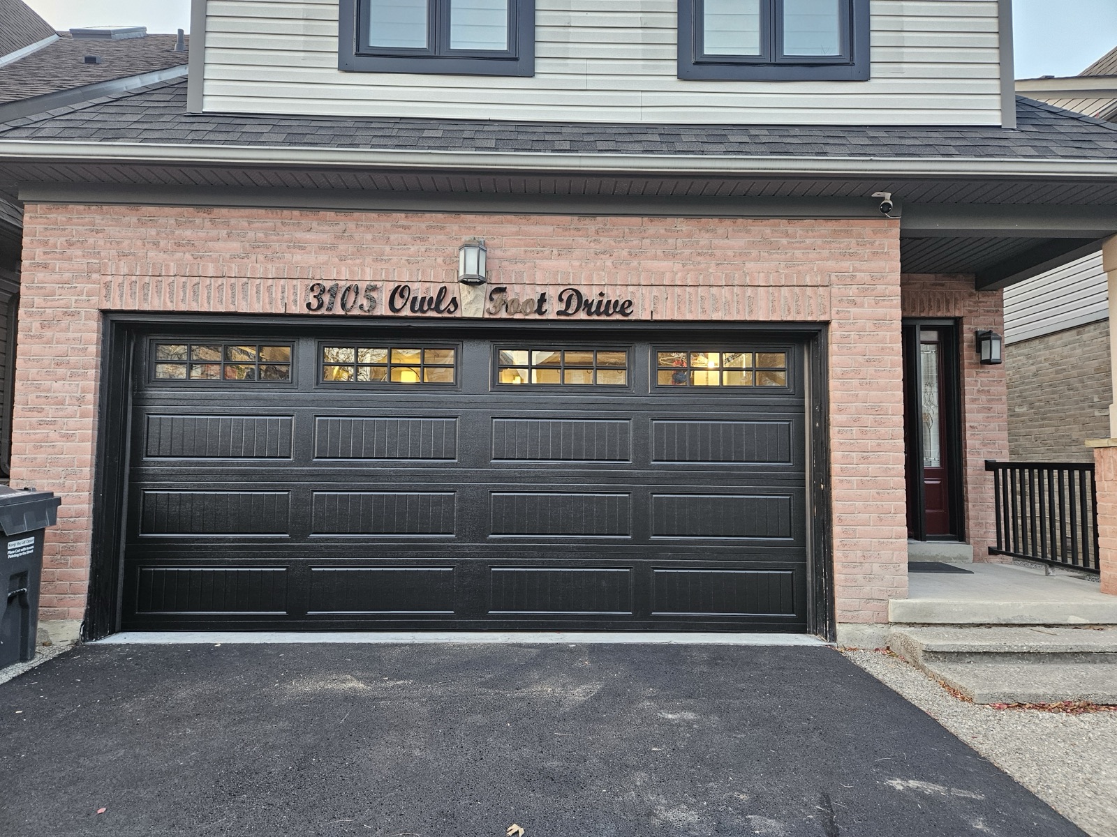 Double door garage door project 24