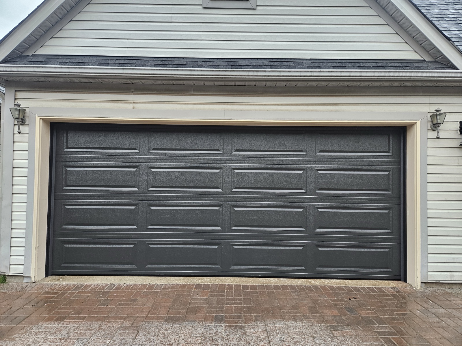 Double door garage door project 32