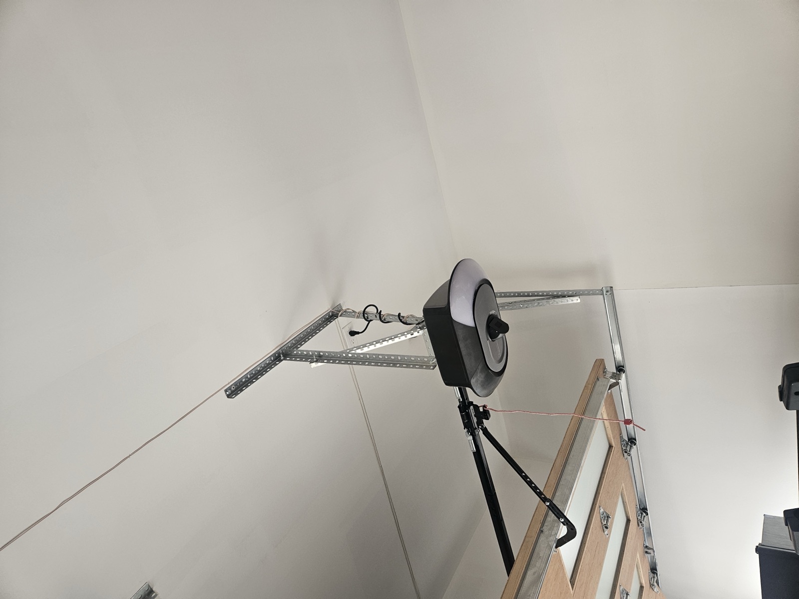 Garage door machine installation project 3