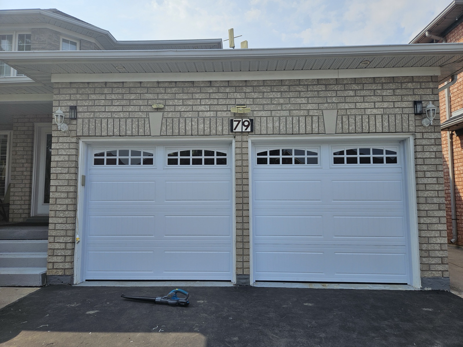 Single door garage door project 6