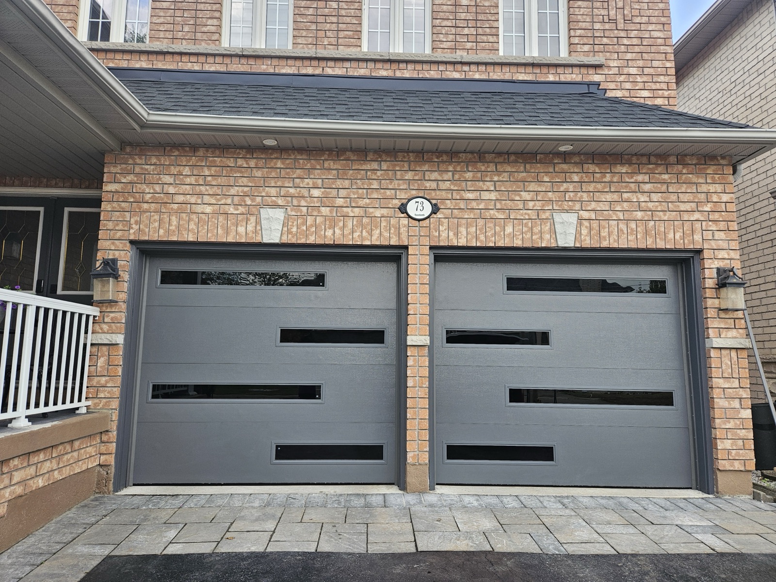 Single door garage door project 9