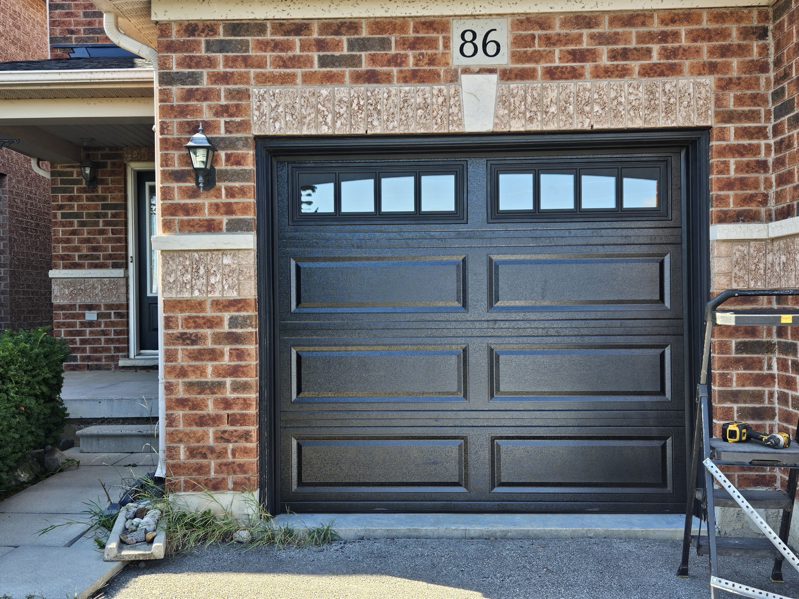 Single door garage door project 14