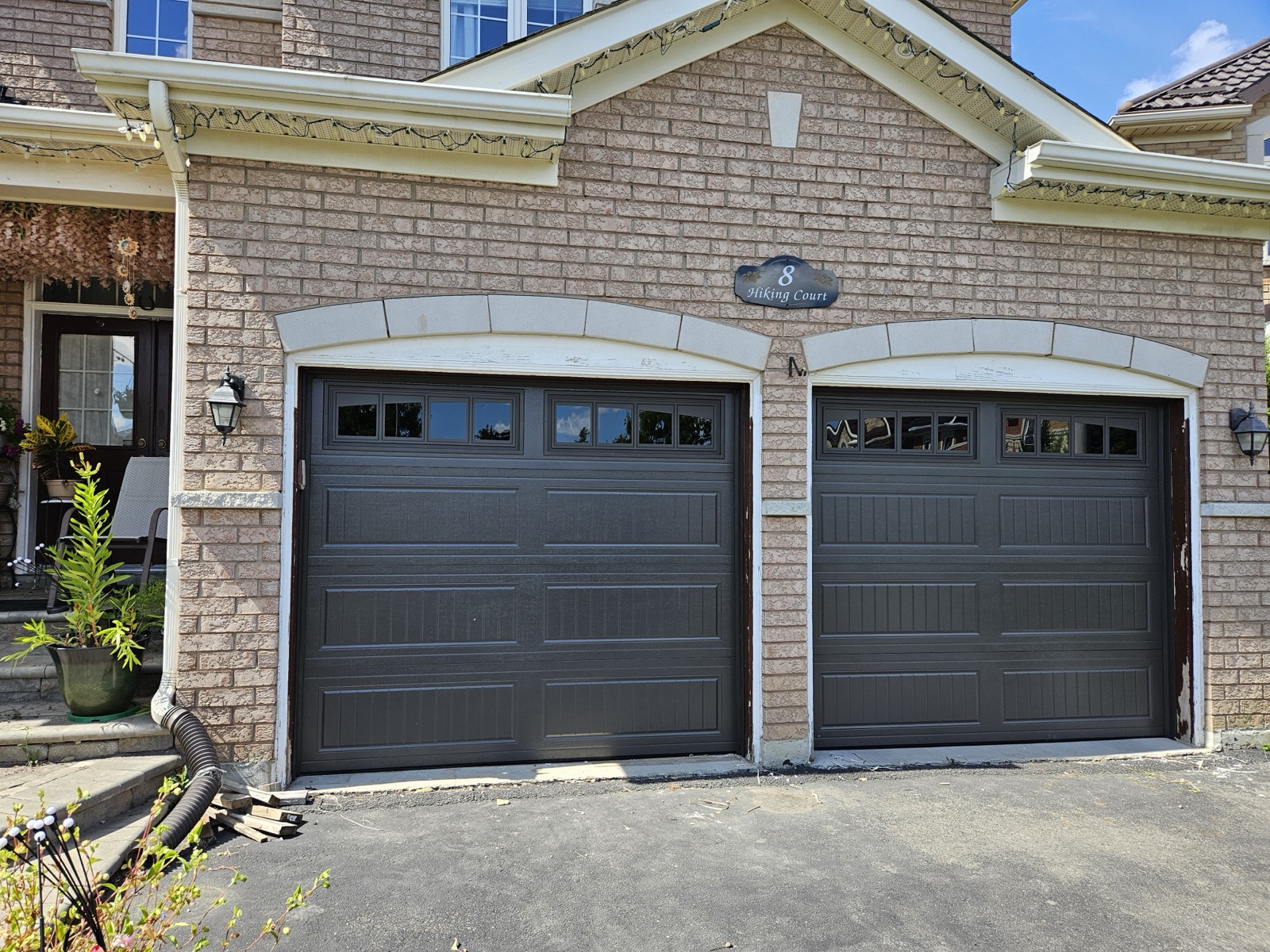Single door garage door project 16