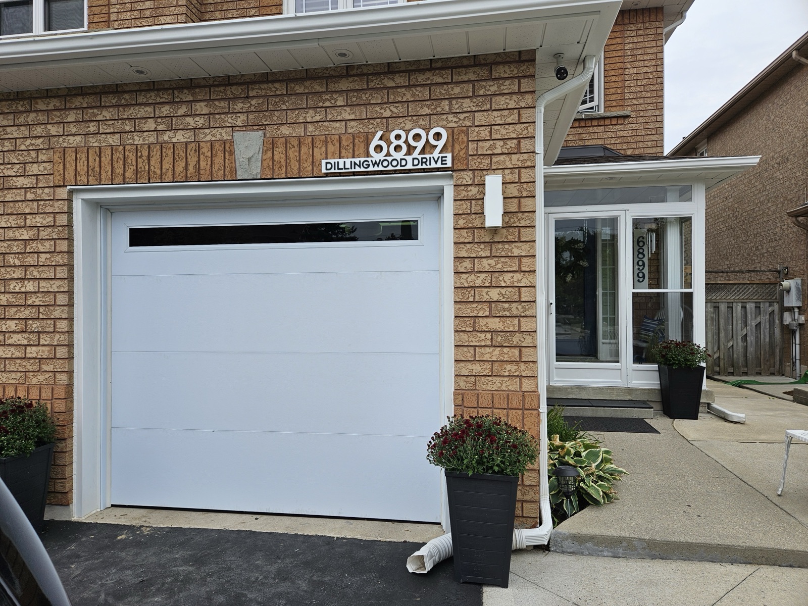 Single door garage door project 24