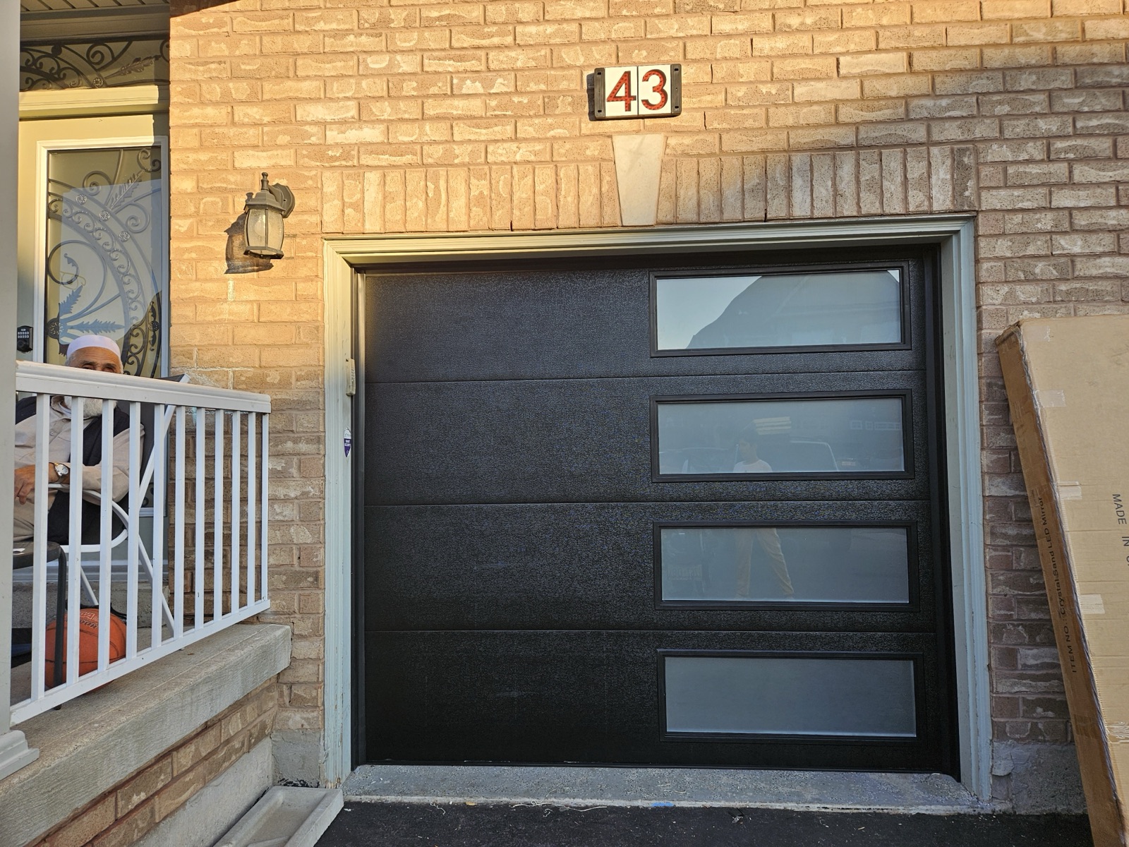 Single door garage door project 26