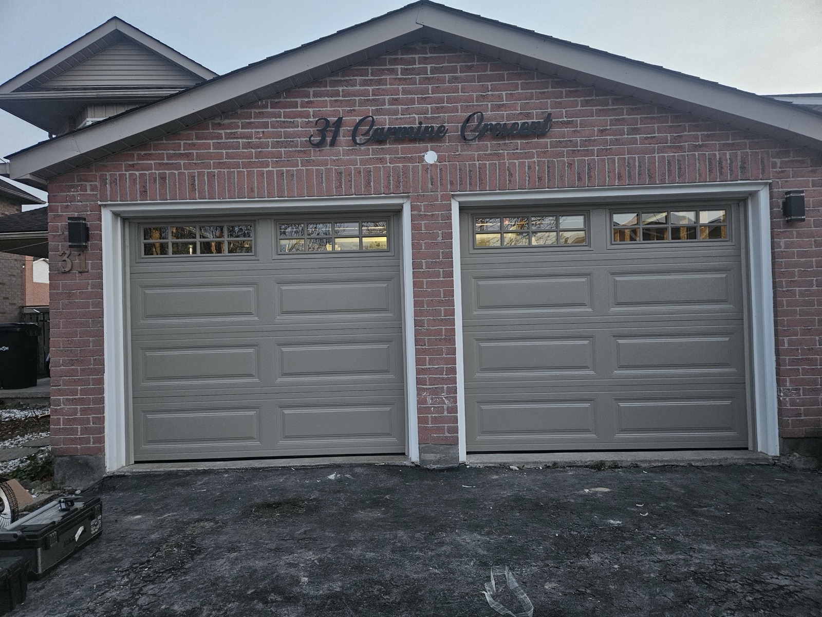 Single door garage door project 48