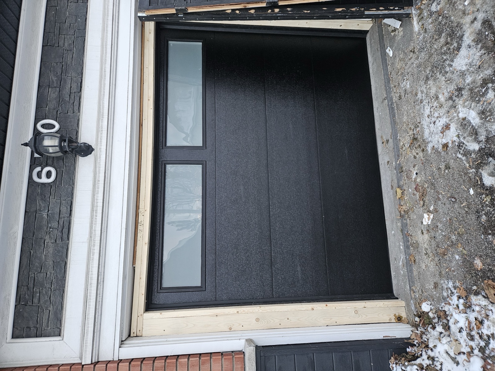 Single door garage door project 50