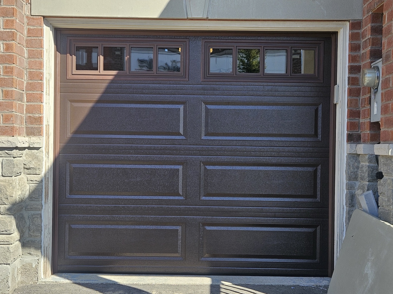 Single door garage door project 61