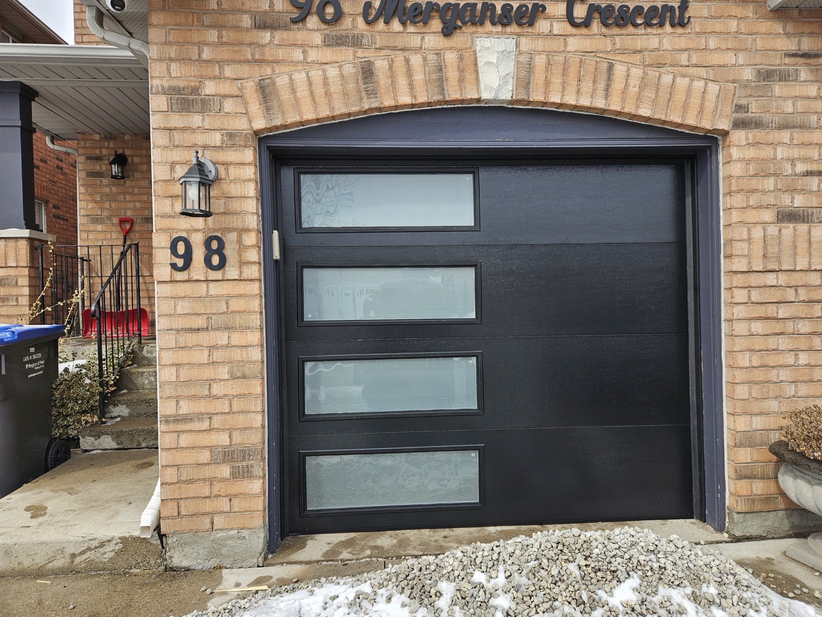 Single door garage door project 63
