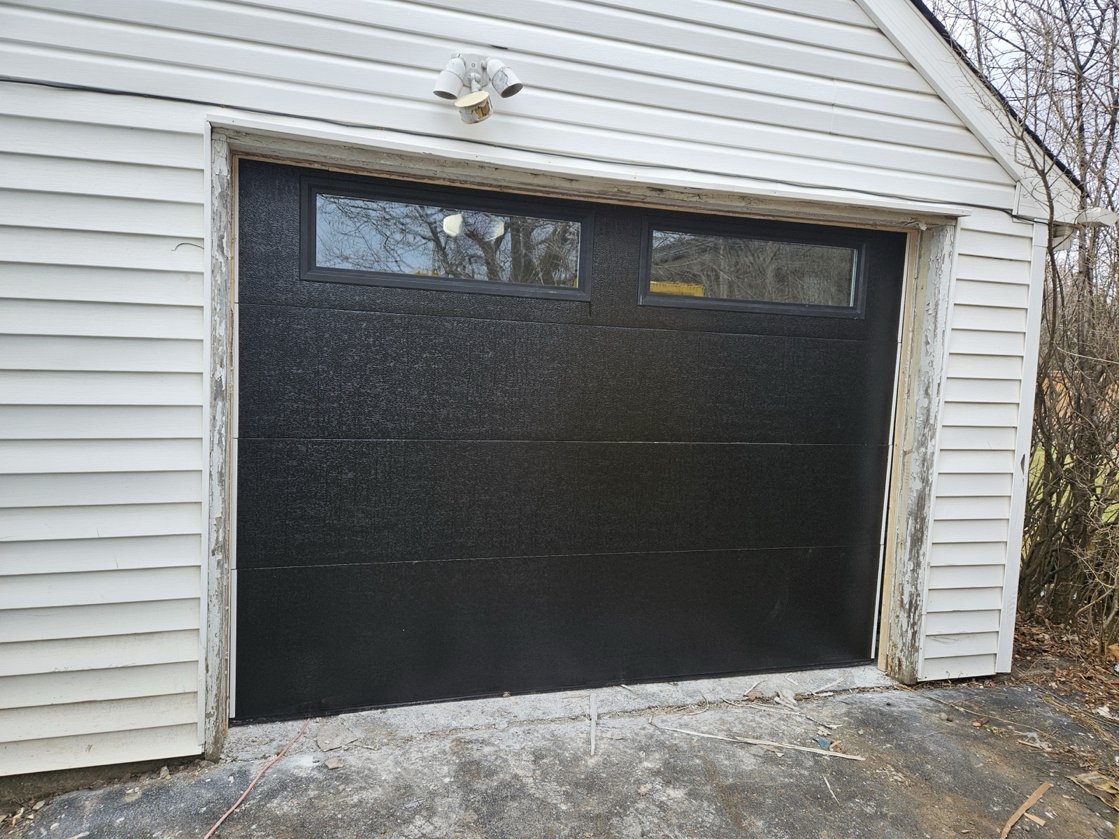Single door garage door project 67