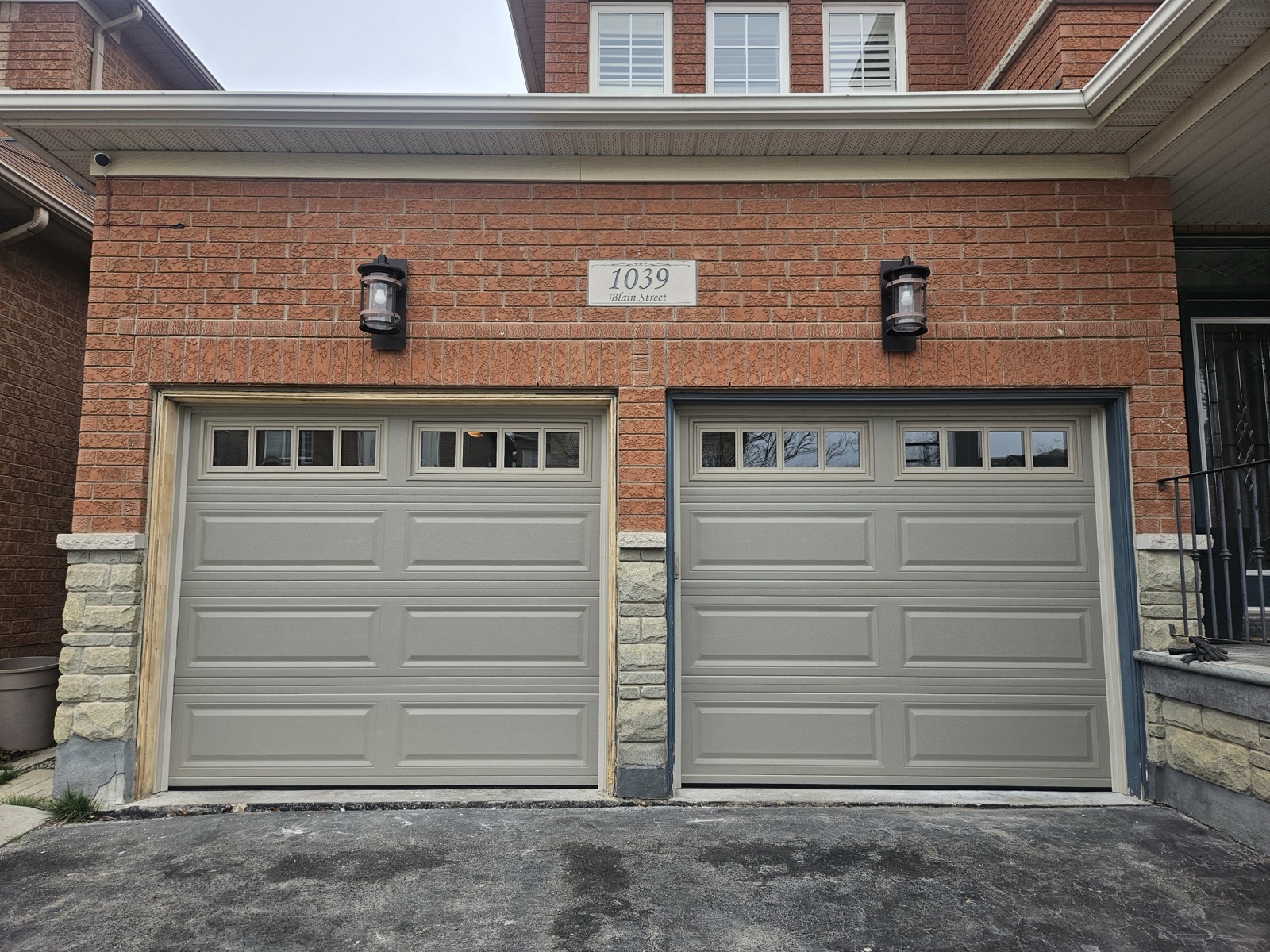 Single door garage door project 74