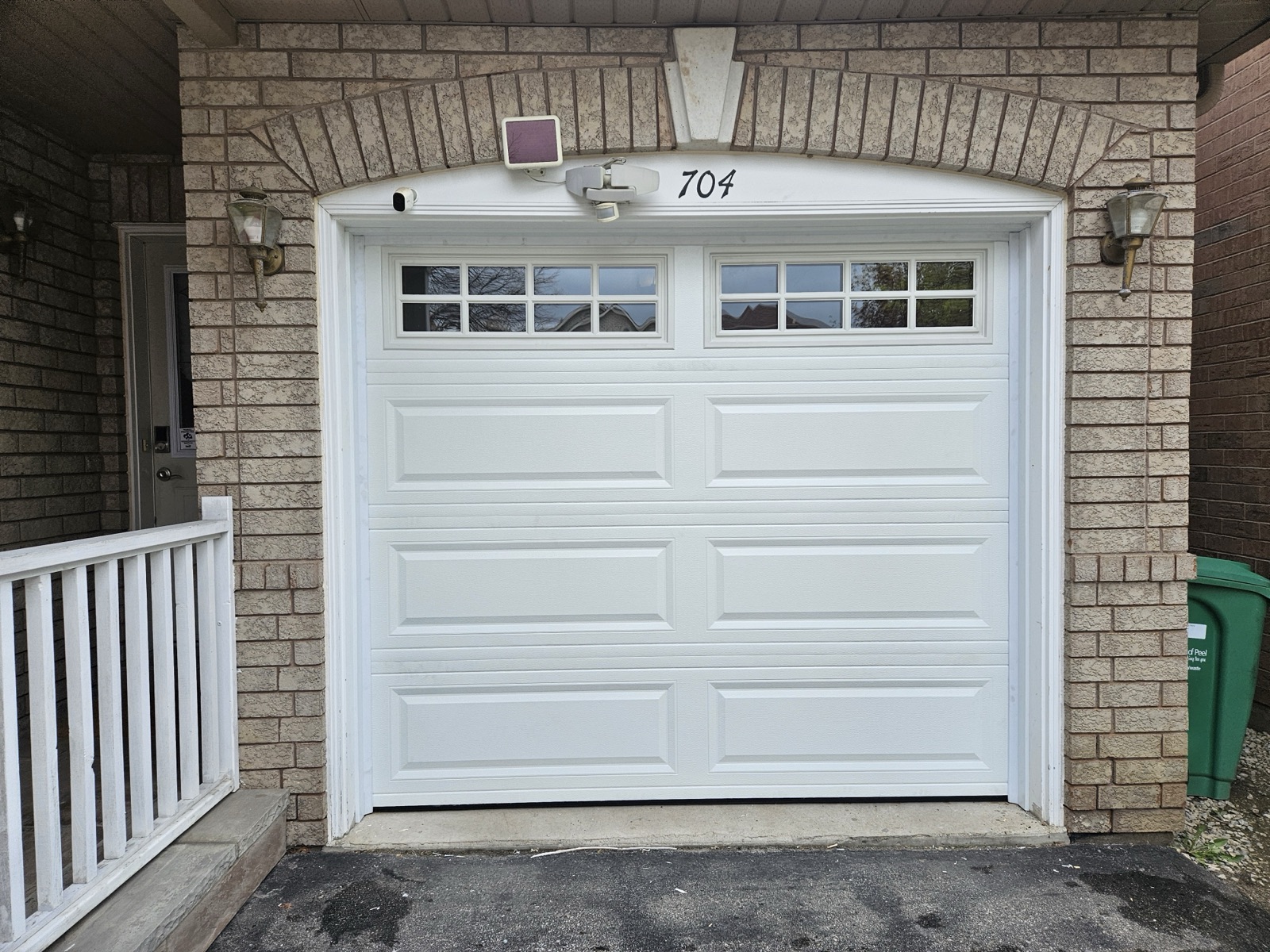 Single door garage door project 78